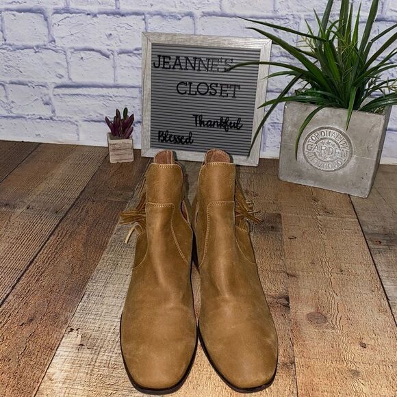 Lucky brand makenna ankle boot in tapenade size 10 - Picture 6 of 11